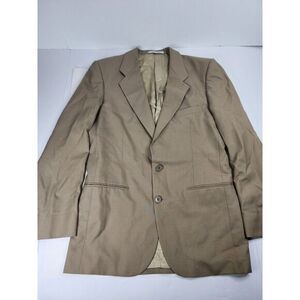 YSL‎ Yves Saint Laurent Men Surgical Cuff Blazer Brown Jacket 38 Made In France